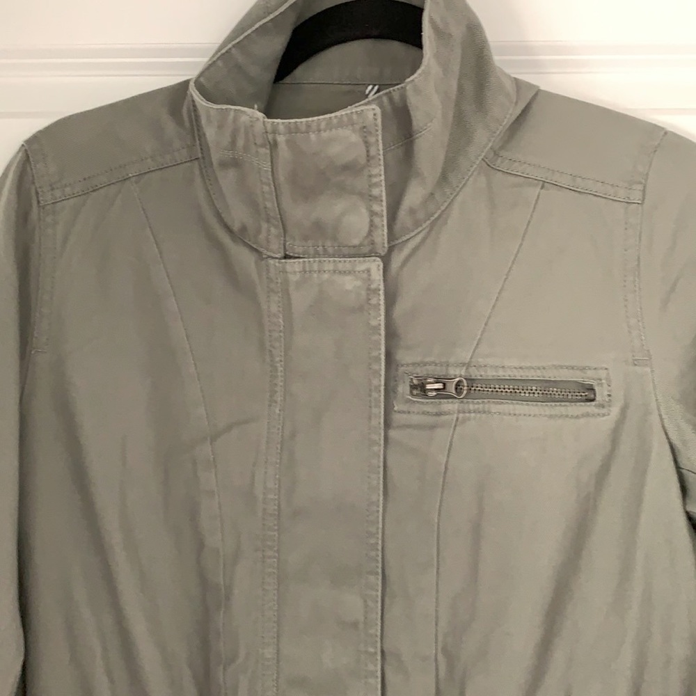 Gap Factory Olive Utility Jacket - image 2